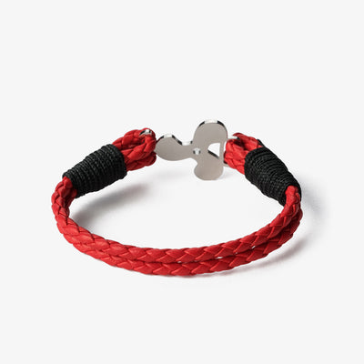 Sunset Horizon Braided Nappa Leather Bracelet