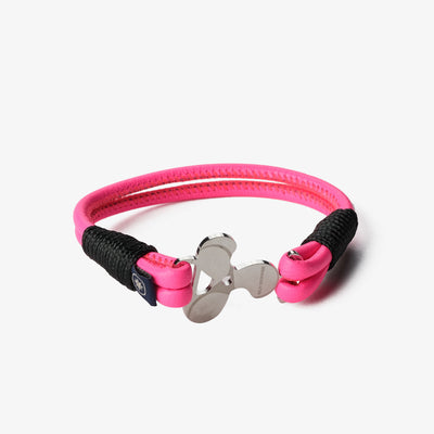 Pink Neon Dreams Nappa Leather Bracelet