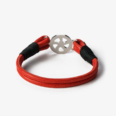 Red Lizzard Nappa Leather Bracelet