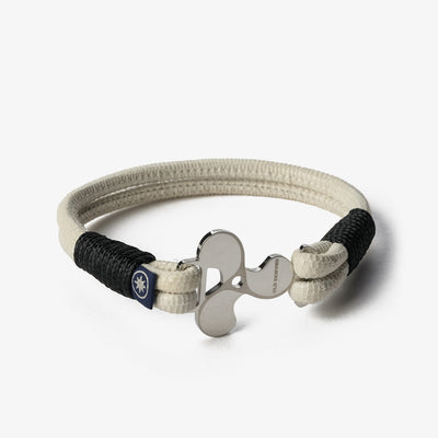 Arctic Lizard Nappa Leather Bracelet