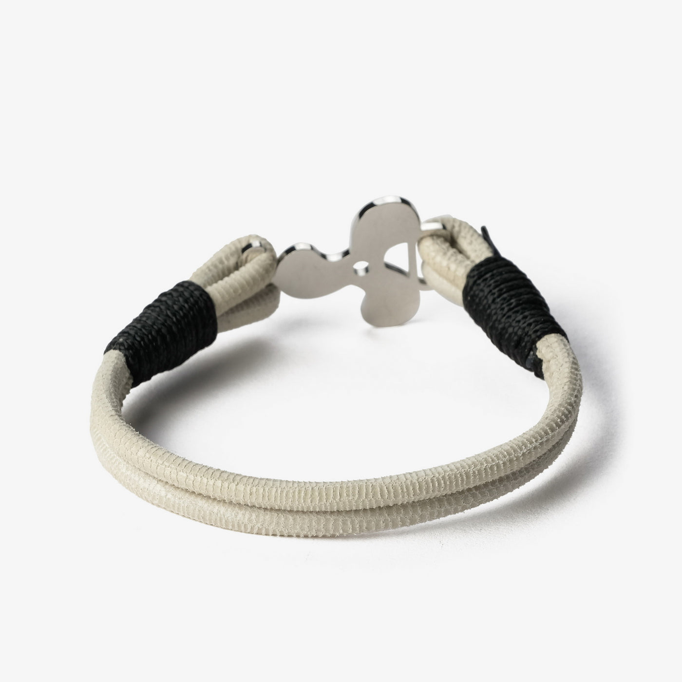 Arctic Lizard Nappa Leather Bracelet