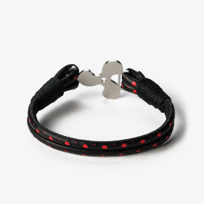 Intarsia Nappa Leather Bracelet