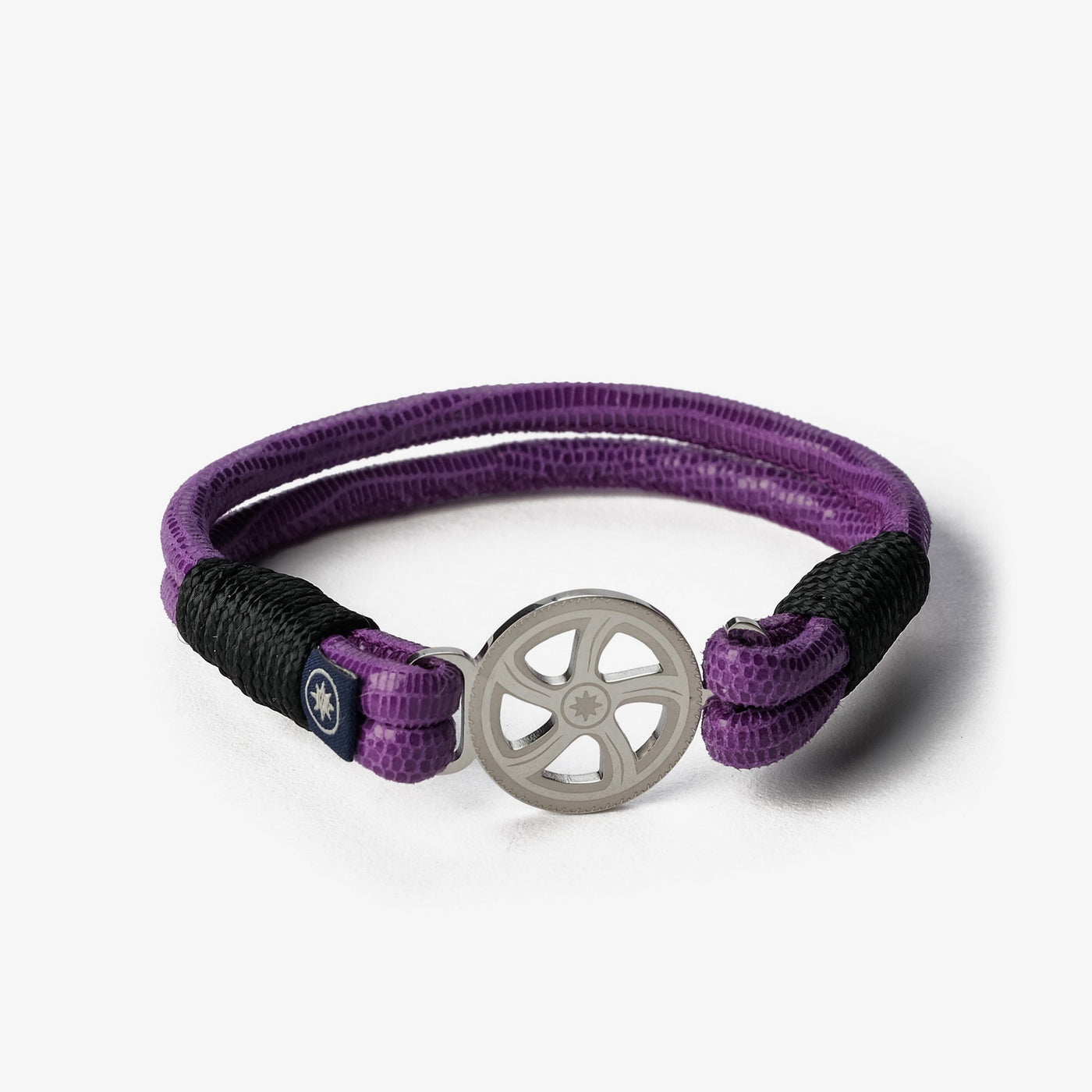 Violet Horizon Nappa Leather Bracelet