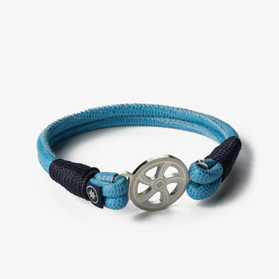 Turquoise Horizon Nappa Leather Bracelet