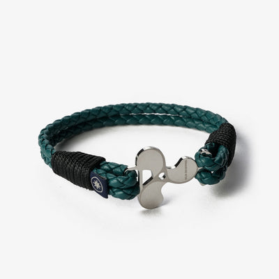 Enchanted Bay Braided Nappa Leather Bracelet