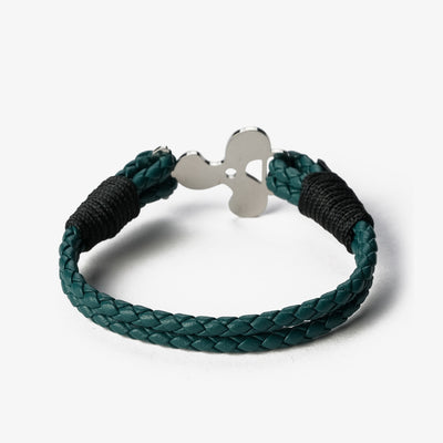 Enchanted Bay Braided Nappa Leather Bracelet