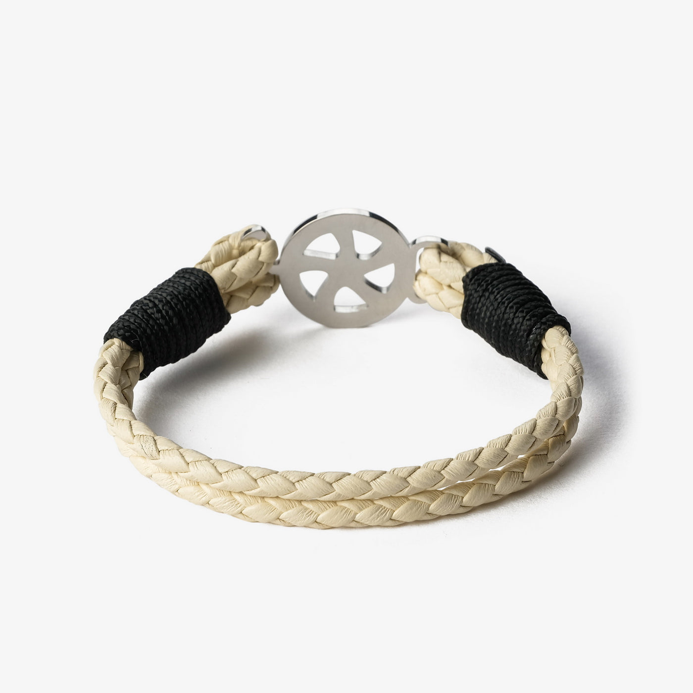 Sea Spray Braided Nappa Leather Bracelet