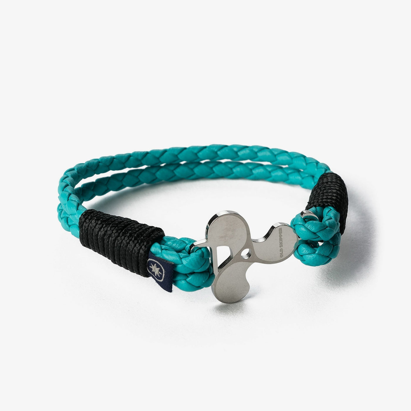 Ocean's Serenade Braided Nappa Leather Bracelet