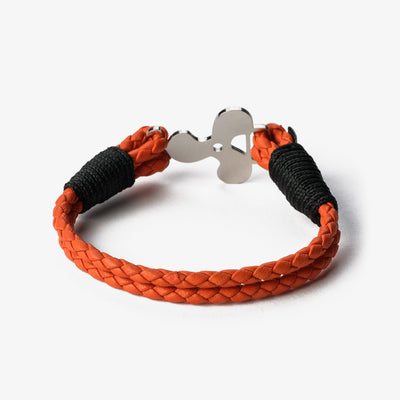 Twist Braided Nappa Leather Bracelet