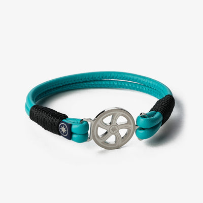 Turquoise Seas Nappa Leather Bracelet