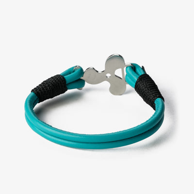 Turquoise Seas Nappa Leather Bracelet