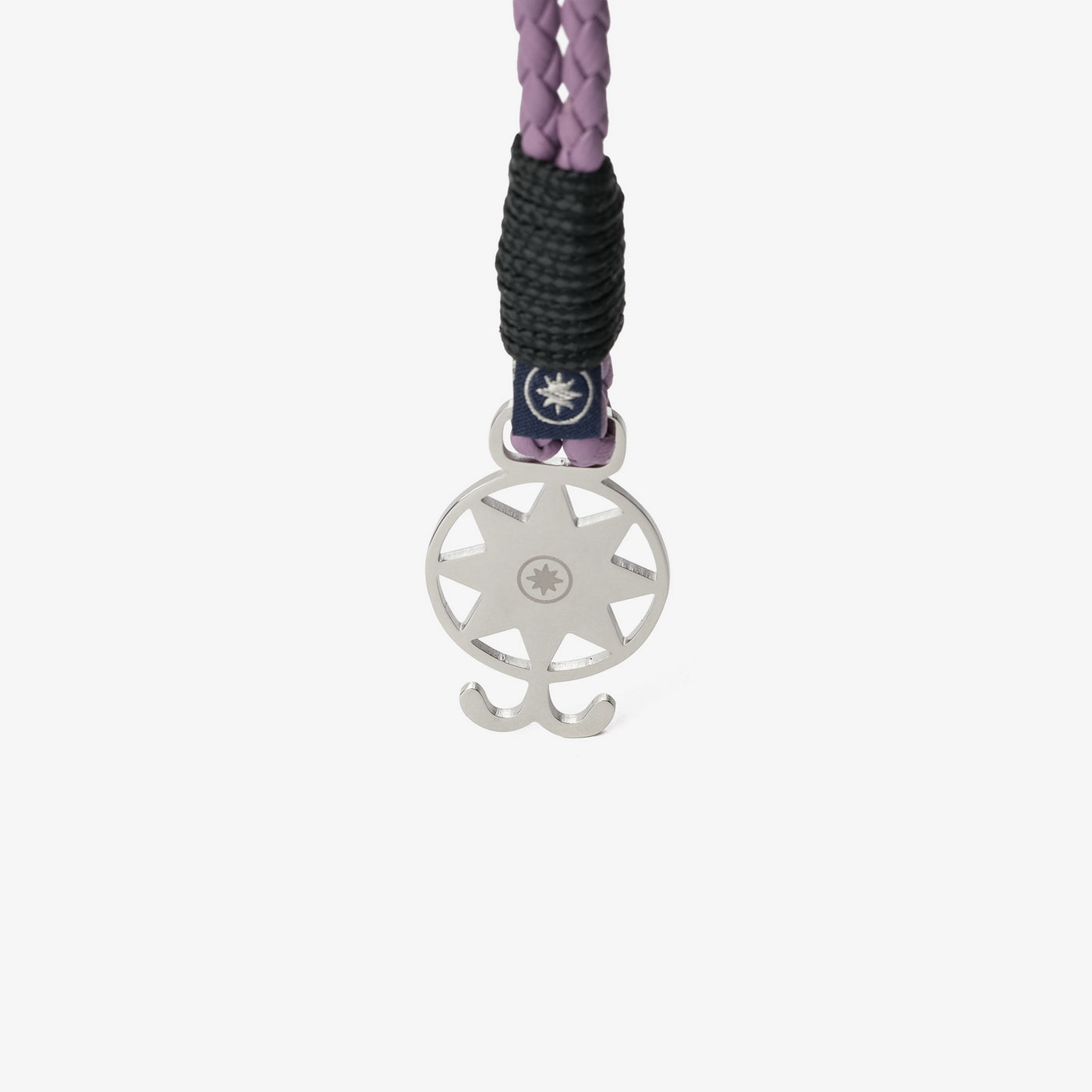 Lavender Twilight Braided Nappa Leather Bracelet