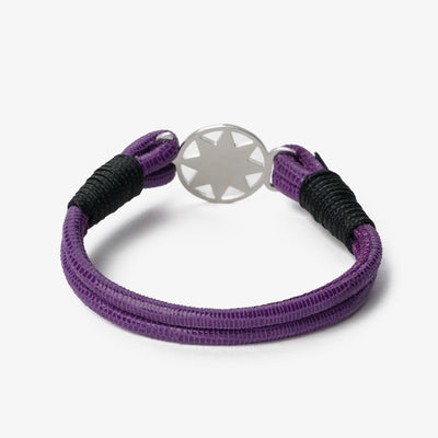 Violet Horizon Nappa Leather Bracelet