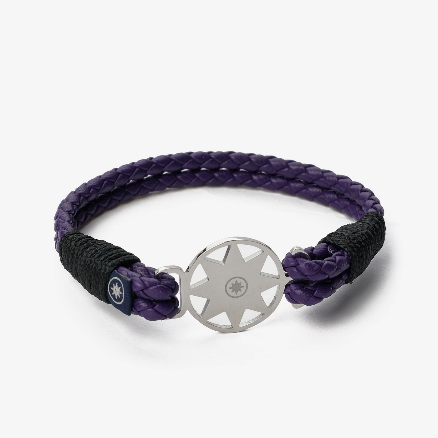 Twilight Voyage Braided Nappa Leather Bracelet