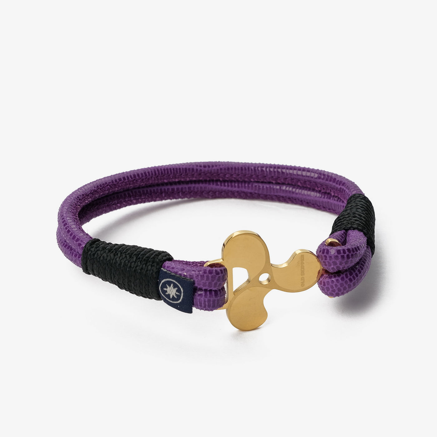 Violet Horizon Nappa Leather Bracelet