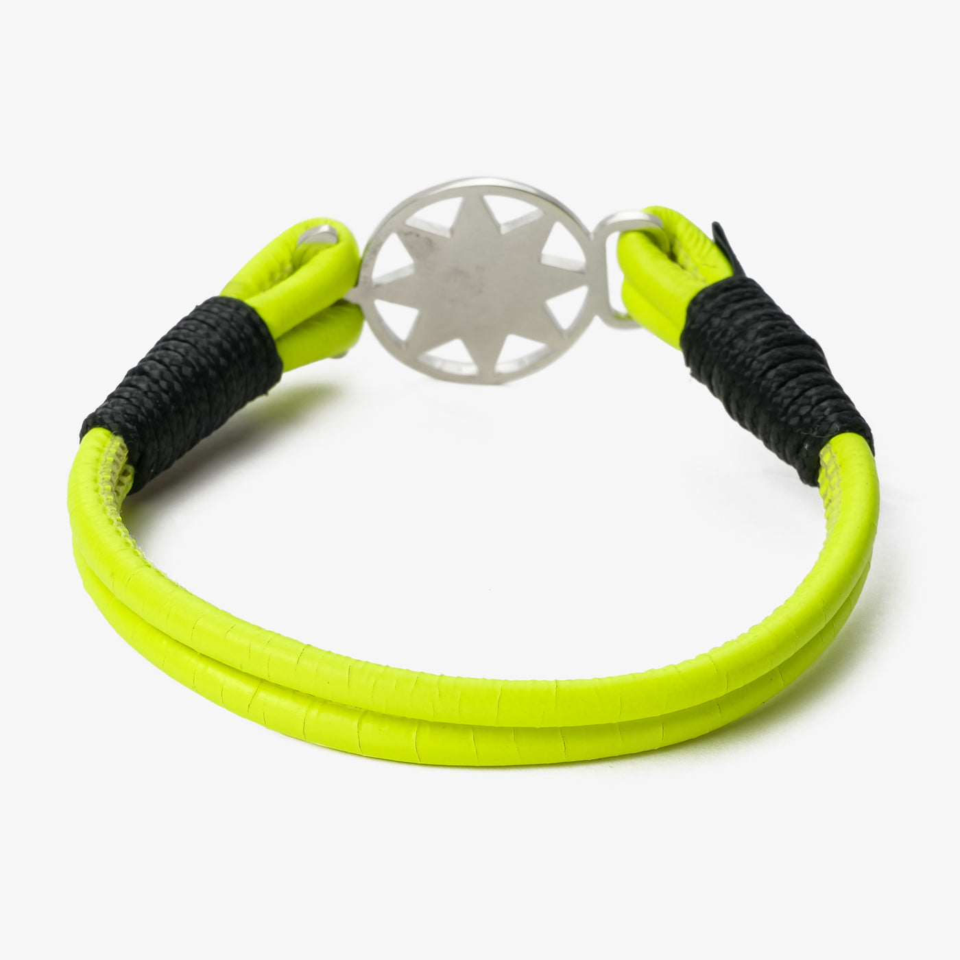 Sunburst Neon Nappa Leather Bracelet