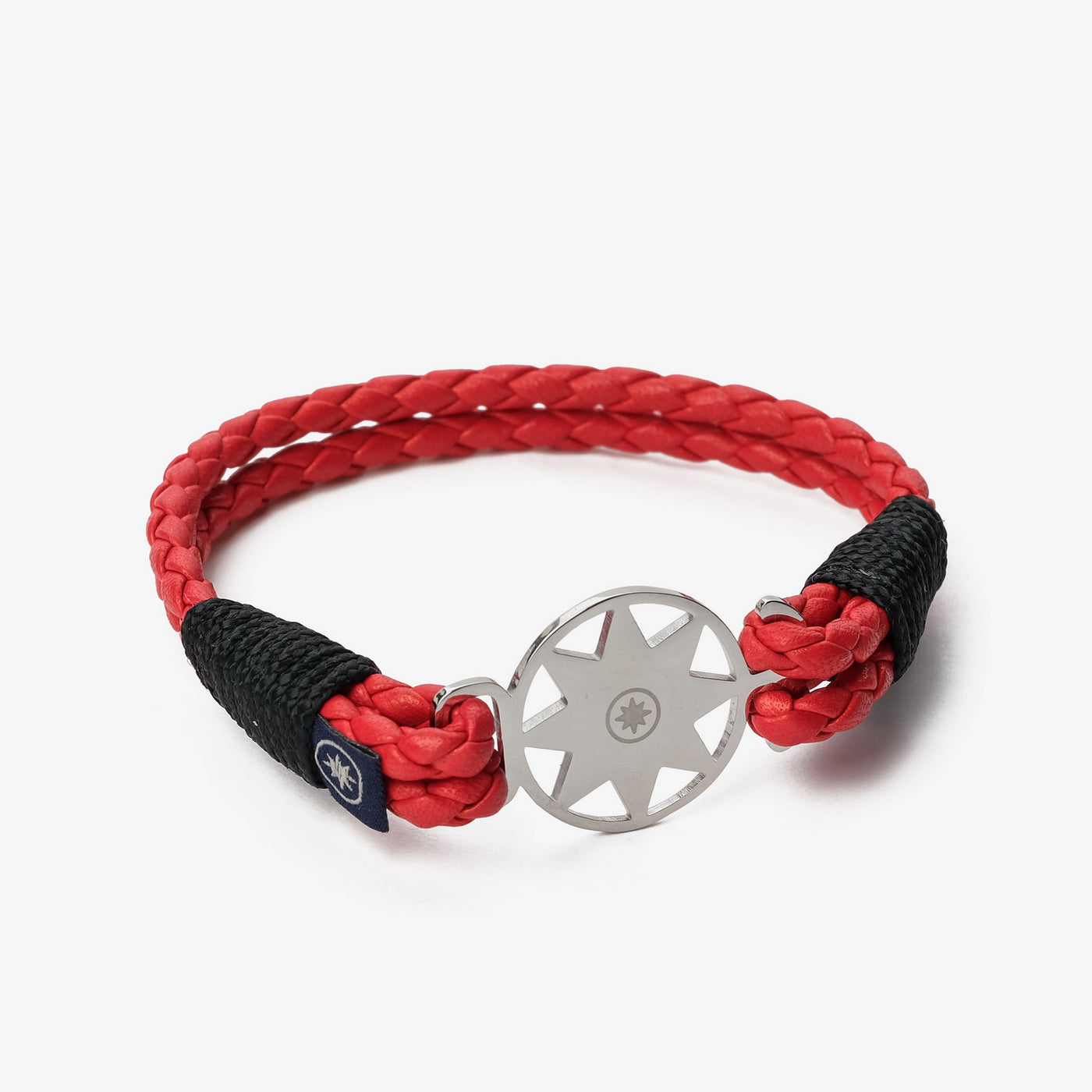 Sunset Horizon Braided Nappa Leather Bracelet