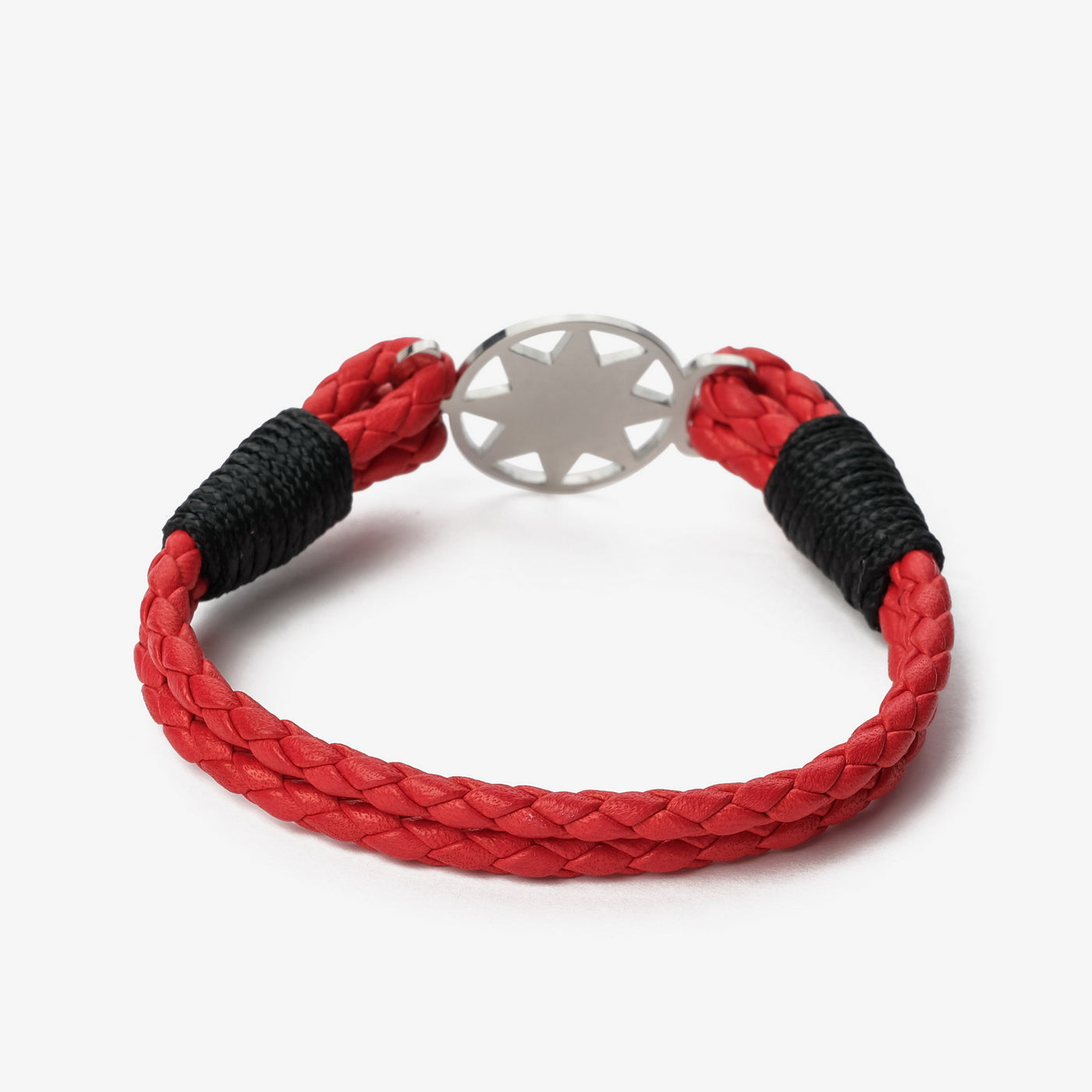 Sunset Horizon Braided Nappa Leather Bracelet