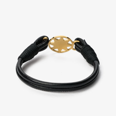 Black Nappa Leather Bracelet