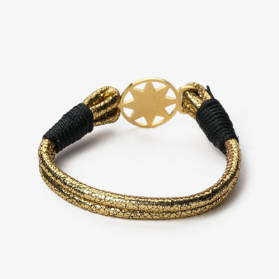 Golden Seas Nappa Leather Bracelet