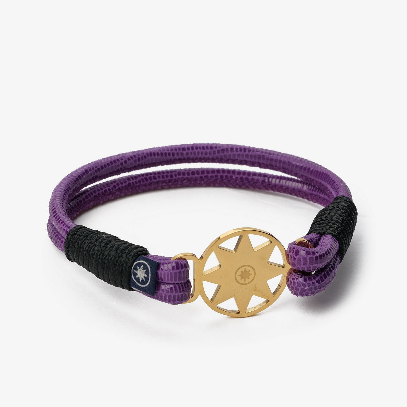 Violet Horizon Nappa Leather Bracelet