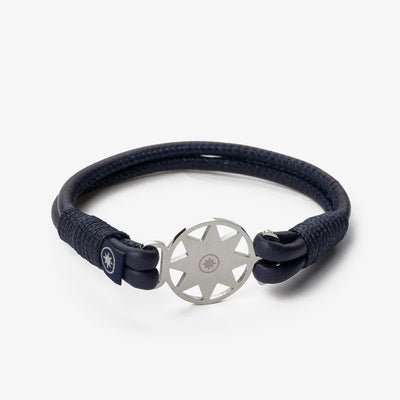 Azure Tide Nappa Leather Bracelet