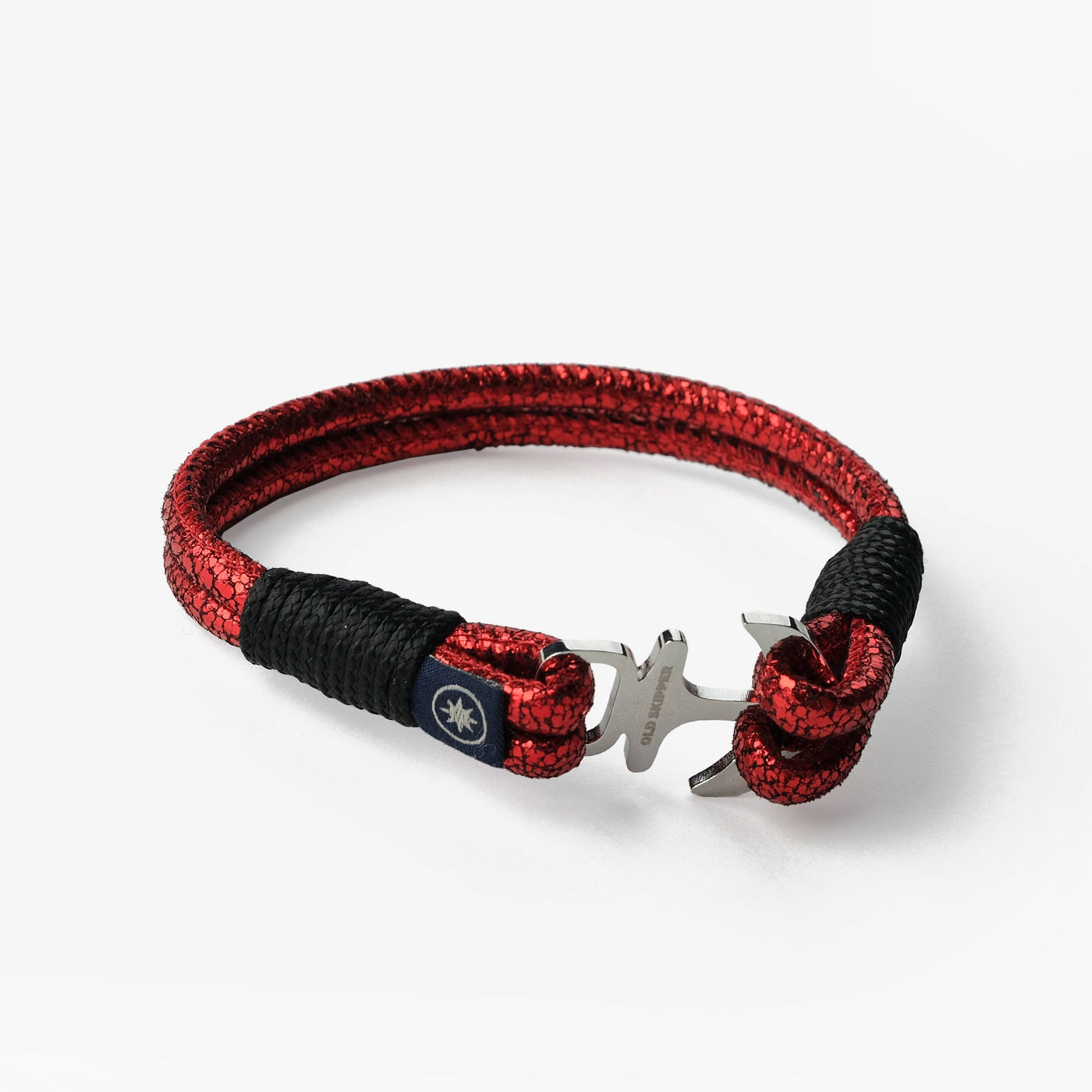 Red Horizon Nappa Leather Bracelet