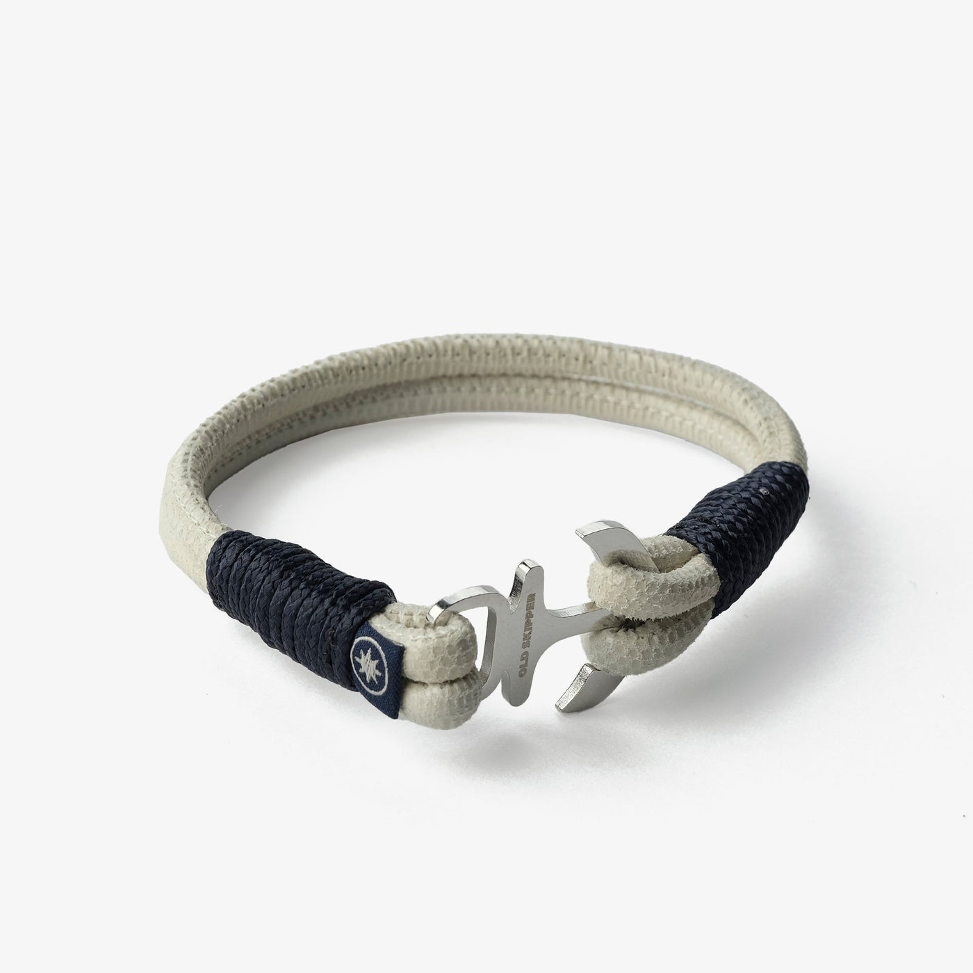 Arctic Lizard Nappa Leather Bracelet