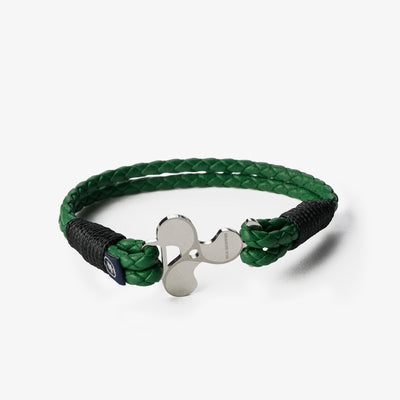 Meadow Breeze Braided Nappa Leather Bracelet