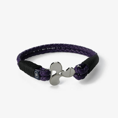 Twilight Voyage Braided Nappa Leather Bracelet