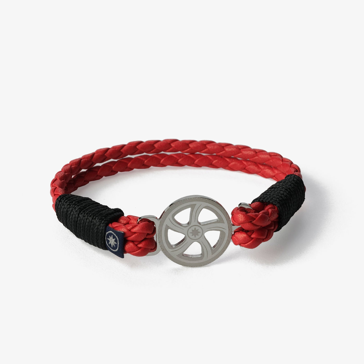 Sunset Horizon Braided Nappa Leather Bracelet