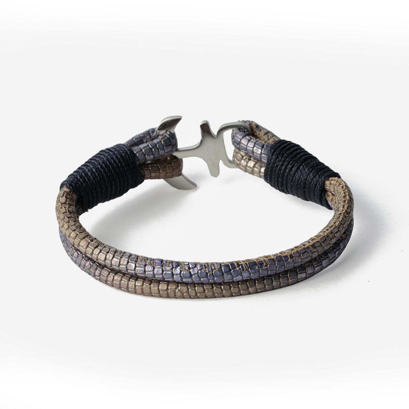 Serpentine Harbor Nappa Leather Bracelet