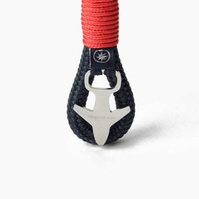 Nautical Rope Keychain Red Knot