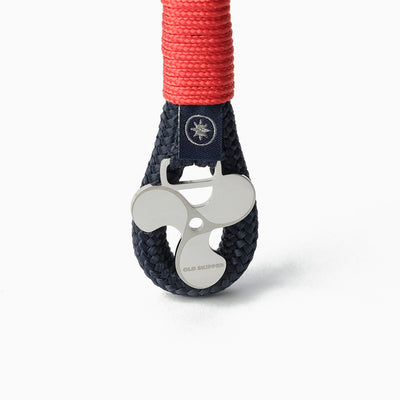 Nautical Rope Keychain Red Knot