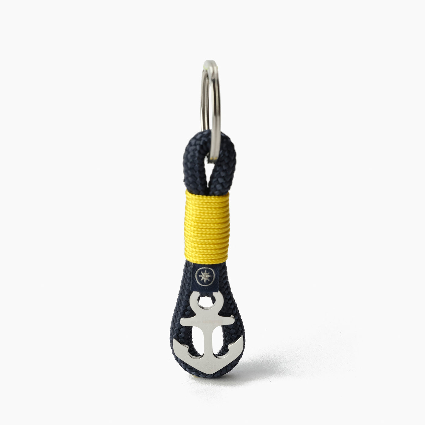 Nautical Rope Keychain Yellow Knot