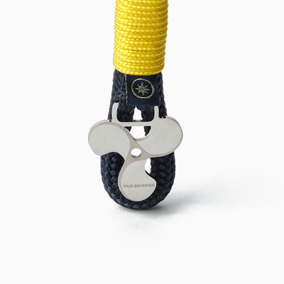 Nautical Rope Keychain Yellow Knot