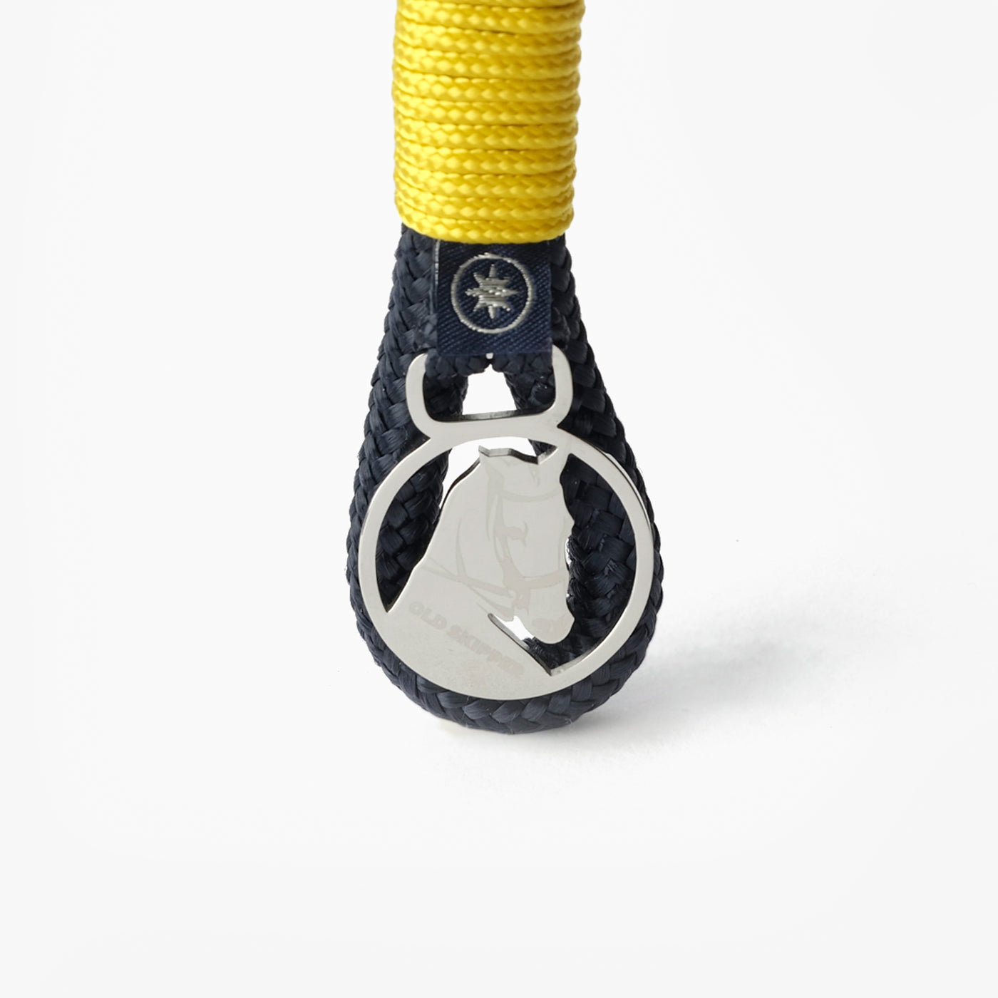 Nautical Rope Keychain Yellow Knot