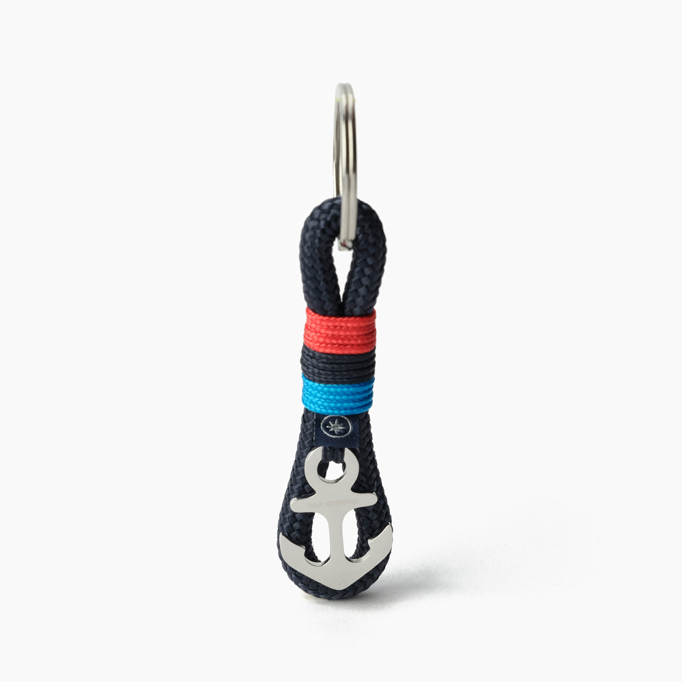 Seafarer's Tricolor Nautical Rope Keychain