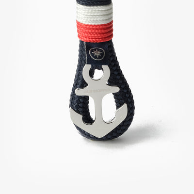 Nautical Rope Keychain Suez Knot