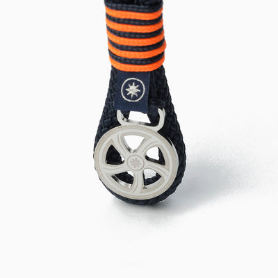 Black Sandstorm Nautical Rope Keychain