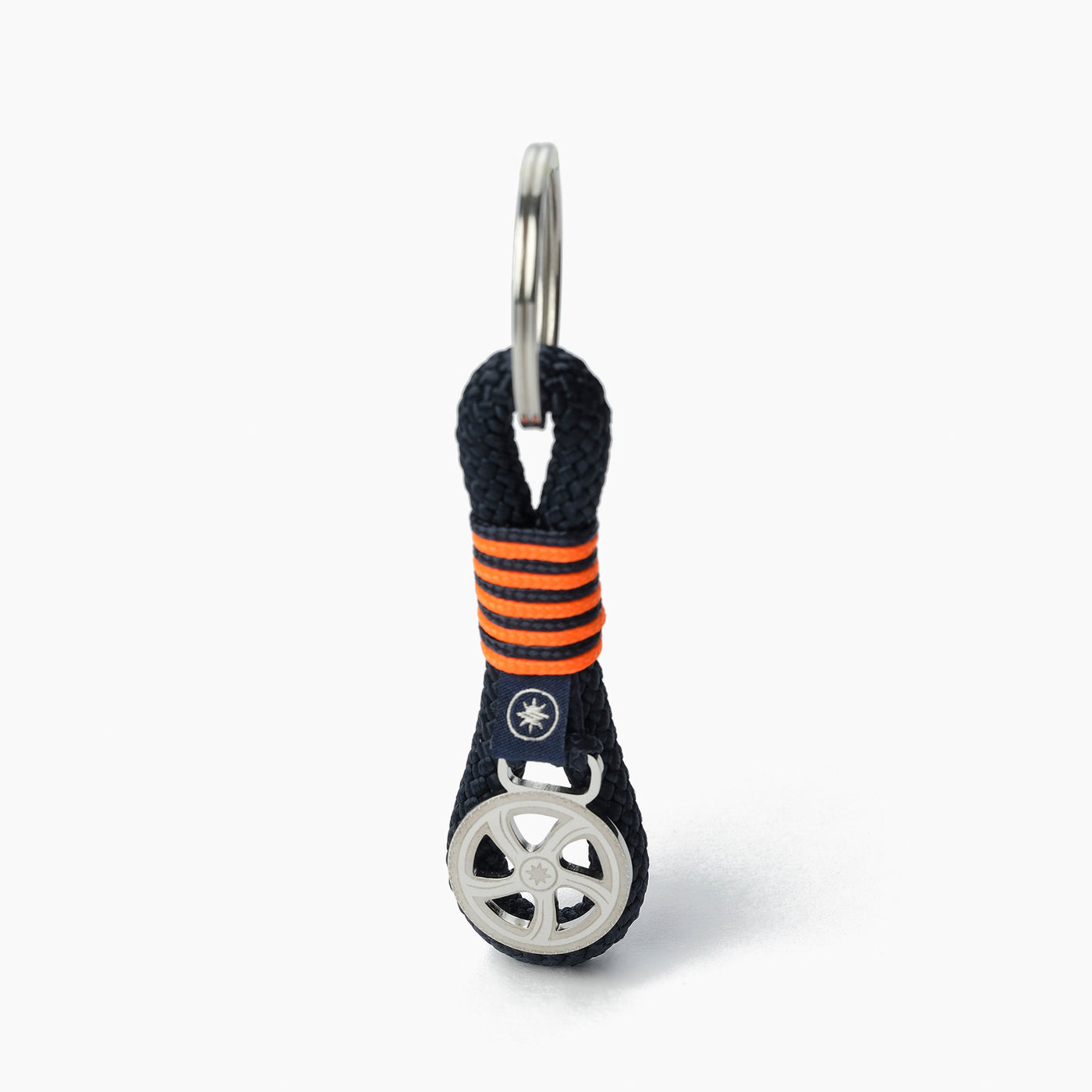 Black Sandstorm Nautical Rope Keychain