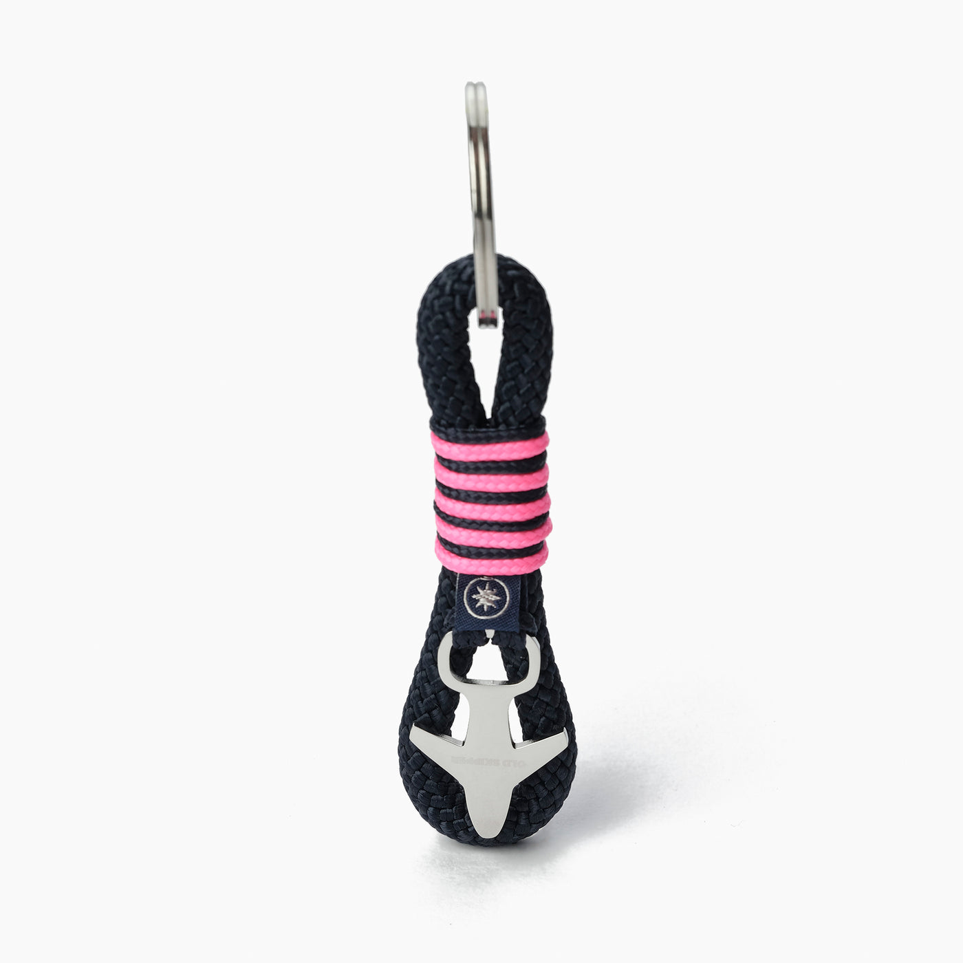 Pink Panther Nautical Rope Keychain