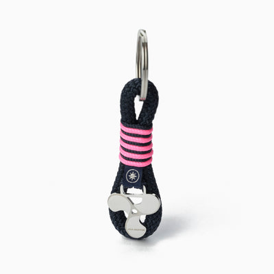 Pink Panther Nautical Rope Keychain