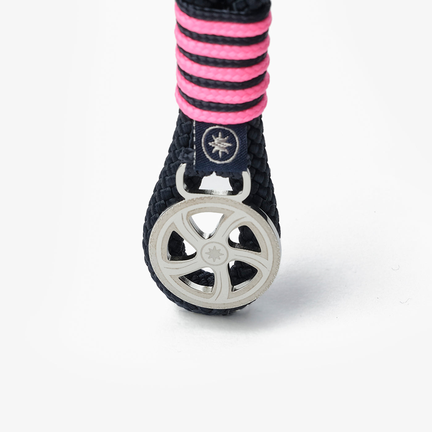 Pink Panther Nautical Rope Keychain