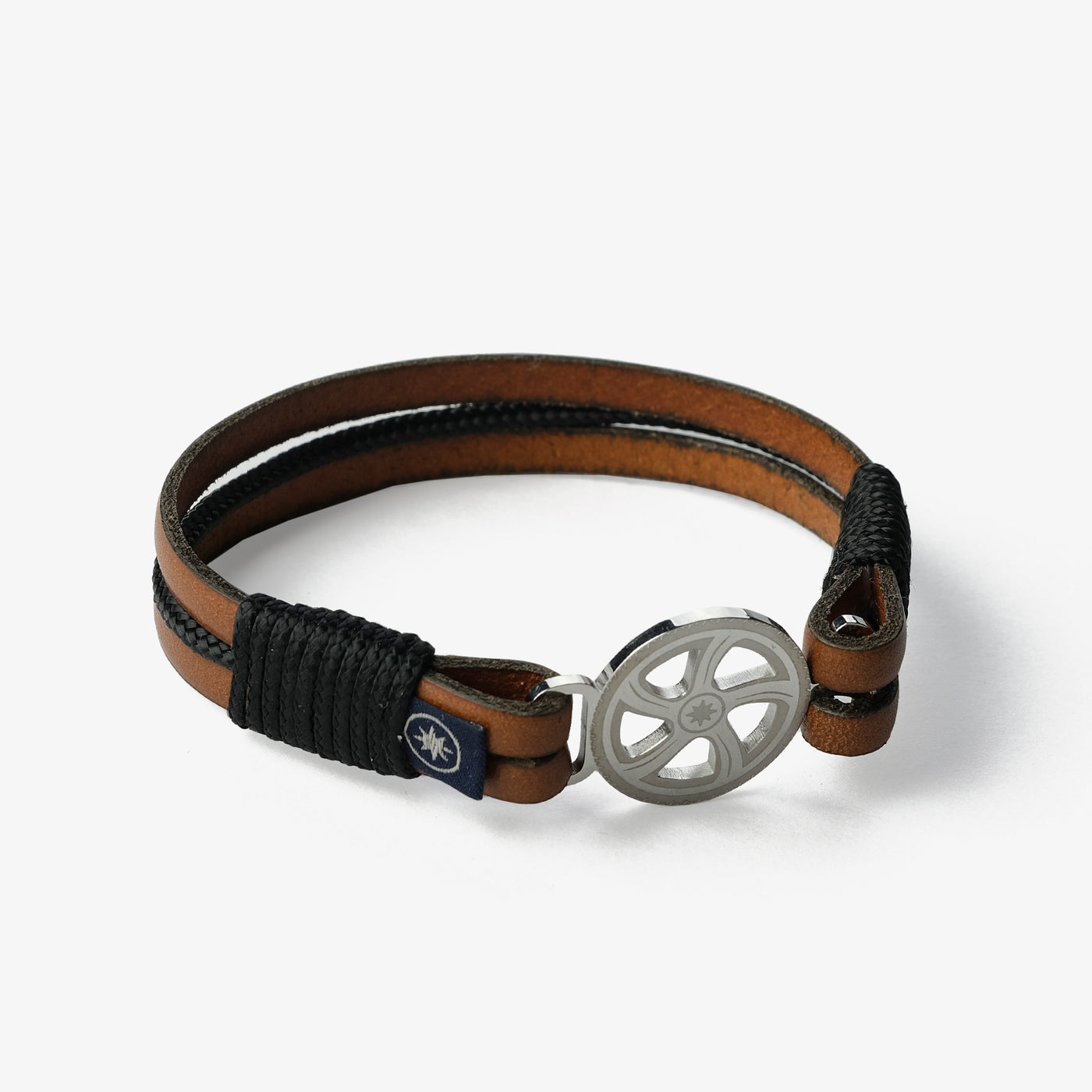 Leather Bracelet Brown Seafarer