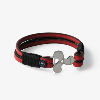Leather Bracelet Scarlet
