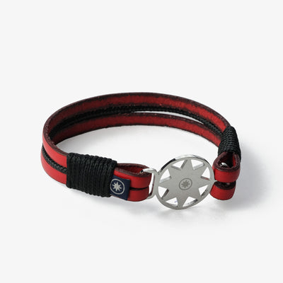 Leather Bracelet Scarlet