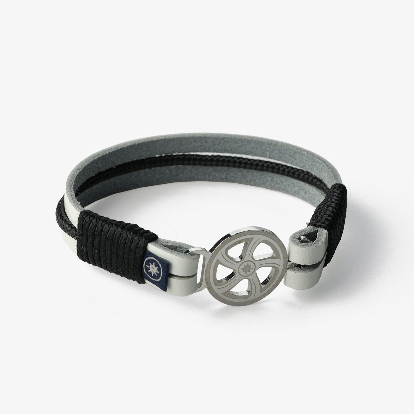 Leather Bracelet White Squall