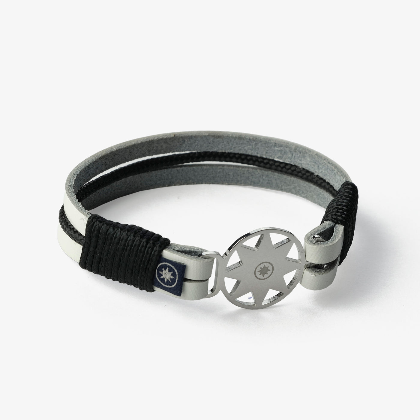 Leather Bracelet White Squall