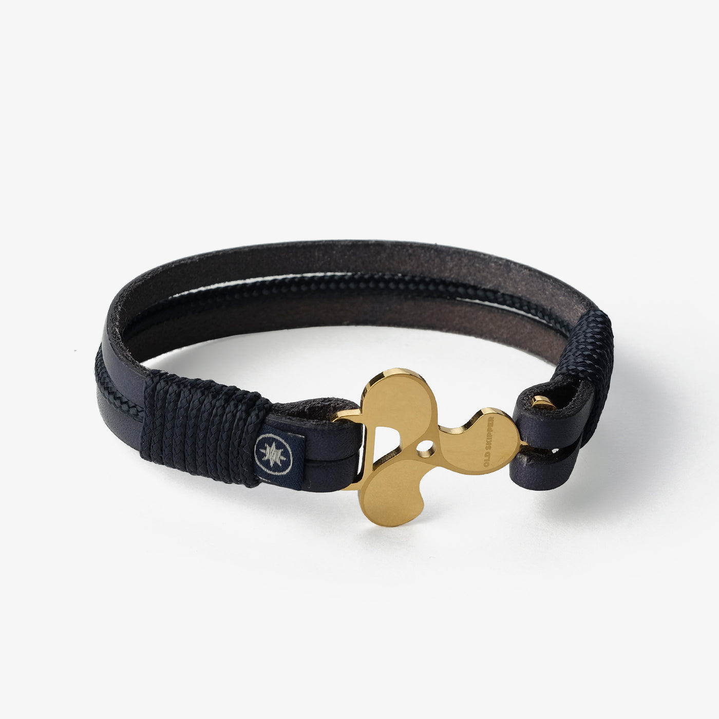 Leather Bracelet Jack Tar Golden